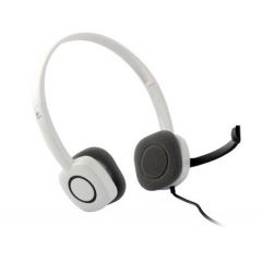 Наушники с микрофоном Logitech H150 Cloud White Stereo Headset, 981-000350
