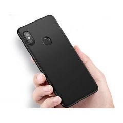 570013 Husa Screen Geeks Solid Xiaomi Redmi Note 6 Pro, Black
