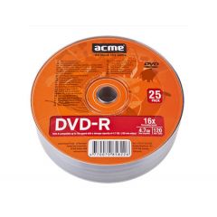 ACME DVD-R 4,7GB 16X 25pack shrink