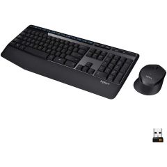 Клавиатура+мышь Logitech MK345 Black Wireless Combo, Keyboard + Mouse, 2.4 GHz RF, 920-008534