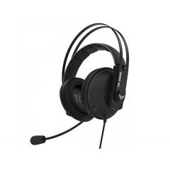 ASUS Gaming Headset TUF Gaming H7 Core Gun-Metal, Driver 53mm Neodymium, Impedance 32 Ohm, Headphone: 20 ~ 20000 Hz, Sensitivity microphone: -45 dB, Cable 1.2m, 3.5 mm(1/8”) connector Audio/mic combo