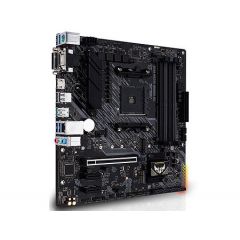 Материнская плата ASUS TUF GAMING A520M-PLUS A520, AM4, Dual DDR4 4800MHz, PCI-E 3.0 x16, D-Sub/DVI-D/HDMI 2.1, USB 3.2, SATA RAID 6Gb/s, M.2 x4 Socket, SB 8-Ch., GigabitLAN, Aura Sync RGB, (placa de baza/материнская плата)