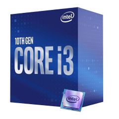 Процессор CPU Intel Core i3-10100F 3.6-4.3GHz Quad Core 8-Threads, (LGA1200, 3.6-4.3GHz, 6MB, No Integrated Graphics) BOX with Cooler, BX8070110100F (procesor/процессор)