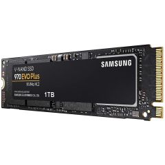 1TB SSD NVMe M.2 Gen3 x4 Type 2280 Samsung 970 EVO Plus MZ-V7S1T0BW, Read 3300MB/s, Write 3200MB/s (solid state drive intern SSD/внутрений высокоскоростной накопитель SSD)