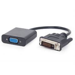 Gembird A-DVID-VGAF-01, DVI-D to VGA adapter cable, Black