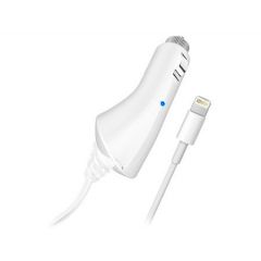 Tracer Car Charger TRACER 12V iPhone 5/iPad 4 2,1A, white