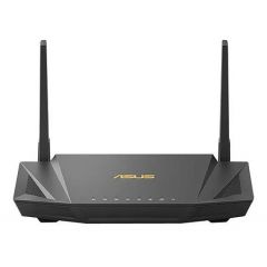 ASUS RT-AX56U, AX1800 Dual Band WiFi 6 (802.11ax) Gigabit Router, dual-band 2.4GHz/5GHz at up to super-fast 1800Mbps , WAN:1xRJ45 LAN: 4xRJ45 10/100/1000, 3G/4G, Firewall, USB 2.0/USB 3.1 (router wireless WiFi/беспроводной WiFi роутер)