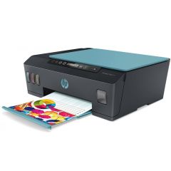 MFD CISS HP Smart Tank 513 Wireless, Black/Green, A4, up to 11ppm/5ppm black/color, up to 4800x1200 dpi, 1200x1200, Up to 800 p/m, 800Mhz, 256 Mb, 7 segment LCD, Hi-Speed USB 2.0, Wi-Fi, Bluetooth LE,