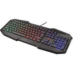 Клавиатура Trust Gaming GXT 830-RW Avonn Keyboard, RU, 12 direct-access media keys, Anti-Ghosting, Gaming mode, USB, Black