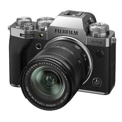 Fujifilm X-T4 silver XF18-55mm F2.8-4 R LM OIS Kit, Mirrorless Digital Camera Fujifilm X System (Aparat fotografic)