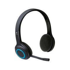 Logitech Wireless Headset H600, Noise-canceling microphone, USB Nano receiver 2.4 GHz wireless, 981-000342