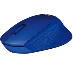 Мышь беспроводная компьютерная  Logitech Wireless M330 Silent Plus Blue, Optical Mouse for Notebooks, nano receiver, Blue, 910-004910