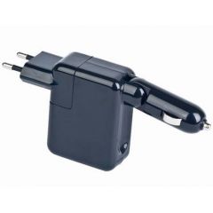 Gembird MP3A-UC-ACCAR2 USB travel charger for tablets, phones, mp3 players, Power output: 5 V/ 2 A