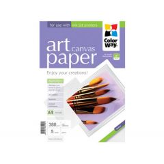 ColorWay Art Cotton Canvas Photo Paper, 380g/m2, A4, 5pack