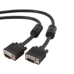 Gembird CC-PPVGA-5M Premium VGA HD15M/HD15M 5.0m dual-shielded w/2*ferrite core 5m cable (cablu VGA/кабель VGA)