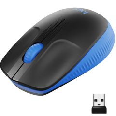 Logitech M190 Blue Wireless Mouse USB, 910-005907 (mouse fara fir/беспроводная мышь)