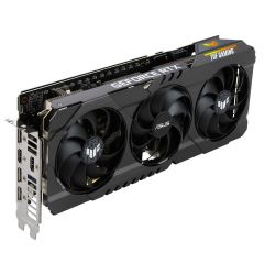 Видеокарта ASUS TUF-RTX3060-O12G-V2-GAMING, GeForce RTX3060 12GB GDDR6, 192-bit, GPU/Mem speed 1882/15Gbps, PCI-Express 4.0, 2xHDMI 2.1/3xDisplay Port 1.4a (placa video/видеокарта)