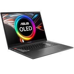 Ноутбук 16 ASUS VivoBook Pro 16X OLED M7600QC, AMD Ryzen 7 5800H 3.2-4.4GHz/16GB/SSD 512GB/GeForce RTX3050 4GB GDDR6/WiFi 6 802.11ax/BT5.0/USB Type C/HDMI/HD WebCam/Illuminated Keyb./FP/16 4K UHD OLED NanoEdge