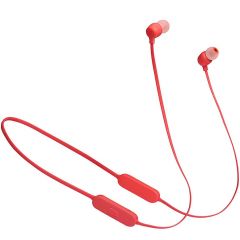 Беспроводные наушники с микрофоном внутриканальные JBL Tune T125BT Red Bluetooth Wireless In-Ear Headphones, 20Hz-20kHz, 16 Ohms, 96dB, Microphone, Remote, BT5.0, 120 mAh Lithium-Ion Polymer up to 16 hours, JBLT125BTCOR (casti cu microfon fara fir JBL / б