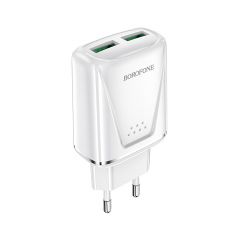 Borofone BA54A Wide road dual port QC3.0 charger