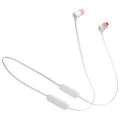 Беспроводные наушники с микрофоном внутриканальные JBL Tune T125BT White Bluetooth Wireless In-Ear Headphones, 20Hz-20kHz, 16 Ohms, 96dB, Microphone, Remote, BT5.0, 120 mAh Lithium-Ion Polymer up to 16 hours, JBLT125BTWHT (casti cu microfon fara fir JBL /