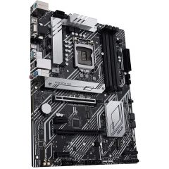 Материнская плата ASUS PRIME B560-PLUS Intel B560, LGA1200, Dual DDR4 4600MHz, PCI-E 4.0/3.0 x16, D-Sub/Display Port/HDMI, USB3.2, USB Type-C, M.2 PCIe 4.0 x4 Socket, Intel Optane memory ready, SB 8-Ch., GigabitLAN, LED lighting