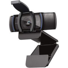 Logitech C920e HD Webcam, Full HD 1080p 30fps & HD 720p 30fps, Diagonal Field of View 78 degrees, 1.2x digital zoom (Full HD), HD autofocus, RightLight 2, Dual omni-directional mics, 960-001360