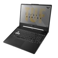 Ноутбук 15.6 ASUS TUF Gaming FX506LH Grey, Intel i5-10300H 2.5-4.5GHz/8GB DDR4/M.2 NVMe 512GB SSD/GeForce GTX1650 4GB GDDR6/WiFi 802.11ax/BT5.0/USB Type C/HDMI/Webcam HD/Backlit RGB Keyboard/15.6 FHD IPS LED-backlit 144Hz