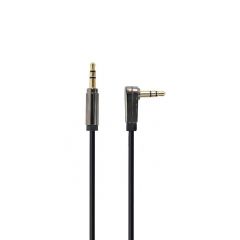 Kабель аудио Gembird CCAP-444L-6 audio 3.5mm jack - 3.5mm jack 90,  1.8m, gold connectors