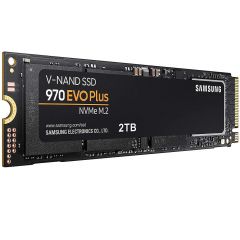 2TB SSD NVMe M.2 Gen3 x4 Type 2280 Samsung 970 EVO Plus MZ-V7S2T0BW, Read 3500MB/s, Write 3300MB/s