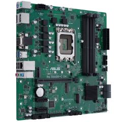Материнская плата ASUS PRO B660M-C D4-CSM Intel B660, LGA1700, Dual DDR4 4600MHz, PCIe 4.0 x16, D-Sub/2xDisplay Port/HDMI, USB3.2, SATA RAID, 2 x M.2 slots PCIe 4.0 x4, Intel Optane, SB 8-Ch., GigabitLAN