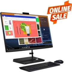 Компьютер моноблок 23.8 Lenovo IdeaCentre AIO 3 24ITL6 Black, Intel Core i5-1135G7 2.4-4.2GHz/8GB DDR4/SSD 512GB/Intel UHD Graphics/Webcam HD/Speakers 2x2W/WiFi 802.11AX+BT 5.0/Gigabit LAN/23.8 FullHD IPS