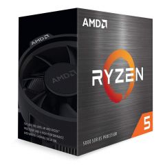 Процессор CPU AMD Ryzen 5 5600G, 6-Core, 12 Threads, 3.9-4.4GHz, Unlocked, Radeon Vega Graphics 7 GPU Cores, 16MB L3 Cache, AM4, Wraith Stealth Cooler, BOX