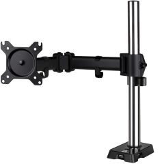 Arctic Z1 Gen 3 Monitor Arm for 1 monitor, up to 38", +/-15° tilt; 180° swivel; 360° rotate, VESA: 75x75, 100x100, 4-port USB hub, Table thickness max 60mm, Max load capacity 15Kg, AEMNT00052A (suport de masa pentru monitoare)