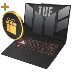 Ноутбук ASUS TUF Gaming A17 FA707RR, 17.3 Display/AMD Ryzen 7 6800H 3.2-4.7GHz/16GB DDR5/M.2 NVMe 1TB SSD/GeForce RTX3070 8GB GDDR6/WiFi 6 802.11ax/BT5.1/USB Type C/HDMI/Backlit RGB Keyboard/17.3 FHD IPS LED-backlit 144Hz