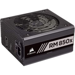 Блок питания 850W ATX Power supply CORSAIR RMx Series RM850x, 850W, 80 PLUS Gold, EPS12V, 140mm Rifle bearing fan, Zero RPM Fan Mode, fully modular cables (sursa de alimentare/блок питания)