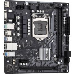 Материнская плата ASRock H510M-HVS R2.0 Intel H510, LGA1200, Dual DDR4 3200MHz, PCI-E 4.0/3.0 x16, D-Sub/HDMI, USB3.2, SATA 6 Gbps, SB 8-Ch., GigabitLAN