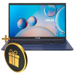 Ноутбук 15.6 ASUS VivoBook X515EA Blue, Intel i5-1135G7 2.4-4.2Ghz/8GB DDR4/SSD 512GB/Intel Iris Xe Graphics/WiFi 6 802.11ax/BT5.0/USB Type C/HDMI/HD WebCam/Illuminated Keyb./15.6" FHD IPS LED-backlit NanoEdge Anti-glare (1920x1080)/No OS X515EA-BQ851