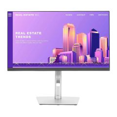 Монитор 23.8 TFT IPS LED Dell P2422HE Borderless Black Silver WIDE 16:9, 0.275, 5ms, 1000:1 Typical Contrast, Pivot, H:30-83kHz, V:50-76Hz,1920x1080 Full HD, USB 3.0 Hub, HDMI 1.4, Display Port, USB-C, LAN RJ-45, USB Hub (monitor/Монитор)