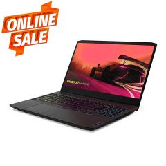 Ноутбук 15.6 Lenovo IdeaPad Gaming 3 15ACH6 Black, AMD Ryzen 7 5800H 3.2-4.4GHz/16GB DDR4/SSD 512GB/GeForce RTX 3050Ti 4GB/WiFi 802.11ax/BT/Gbit Ethernet/USB Type C/HDMI/ 2xUSB-C/ 2xUSB 3.2/ Webcam/Illum. Keyb/ Fingerprint/15.6 IPS FHD (1920x1080) 120Hz/