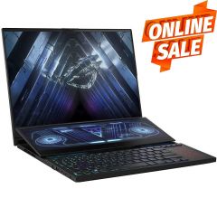 Ноутбук 16.0 ASUS ROG Zephyrus Duo 16 GX650RX, AMD Ryzen 9 6900HX 3.3-4.9GHz/32GB DDR5/4TB SSD M.2 NVMe/GeForce RTX3080Ti 16GB GDDR6/WiFi 6 802.11ax/BT5.2/USB Type C/HDMI/Backlit RGB Keyb/16.0 4K WQXGA Mini LED-backlit 165Hz