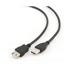 Gembird CCP-USB2-AMAF-6 USB 2.0 extension A-plug A-socket cable, 1.8m (cablu USB/кабель USB)