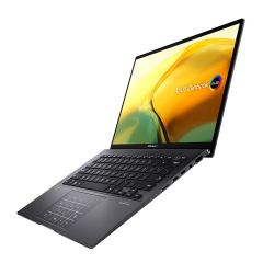 Ноутбук 14 ASUS ZenBook 14 OLED UM3402 Black, AMD Ryzen 7 5825U 2.0-4.5Ghz/16GB/SSD 1TB M.2 NVMe/AMD Radeon Graphics/WiFi 6E 802.11ax/BT5.0/HDMI/HD WebCam/Illum. Keyb./Number Pad/14 IPS OLED WQXGA+ NanoEdge 400nits (2880x1800)/No OS UM3402YA-KM139