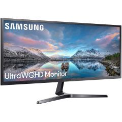 Монитор 34.1 TFT VA LED Samsung S34J550WQR Ultra Wide QHD 21:9, 75Hz, 4ms, 3000:1, Dynamic Contrast Ratio Mega, AMD FreeSync, 3440x1440 UWQHD, USB, 2xHDMI/Display Port