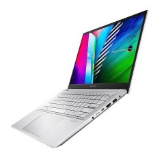 Ноутбук 14 ASUS VivoBook Pro 14 OLED M3401QA Silver, AMD Ryzen 5 5600H 3.3-4.2GHz/8GB/SSD 256GB/AMD Radeon/WiFi 6 802.11ax/BT5.0/USB Type C/HDMI/HD WebCam/Illuminated Keyb./14 OLED WQXGA+ NanoEdge (2880x1800)/No OS M3401QA-KM113