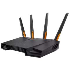 Беспроводной WiFi роутер ASUS TUF Gaming AX3000 Dual Band WiFi 6 Gaming Router, WiFi 6 802.11ax Mesh System, AX3000 574 Mbps+2402 Mbps, AiMesh, dual-band 2.4GHz/5GHz for up to super-fast 3Gbps, dedicated Gaming Port, WAN:1xRJ45 LAN: 4xRJ45 10/100/1000, US