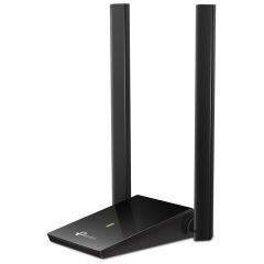 TP-LINK Archer T4U Plus AC1300 High Gain Dual Band Wi-Fi USB Adapter,SPEED: 867 Mbps at 5 GHz + 400 Mbps at 2.4 GHz,SPEC: 2× High Gain External Antenn