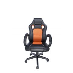 Gaming chair SPACER  SPCH-CHAMP-RNG  Black-Orange, Synthetic PU + Textil, 120 kg max