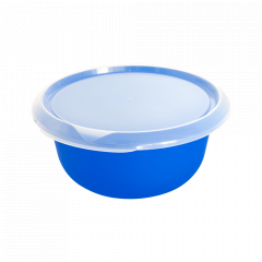 169051 Bol plastic cu capac ALEANA 2.75 l