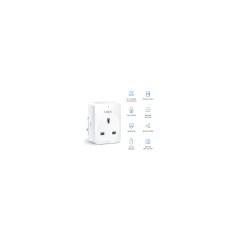 Priza WiFi TP-LINK, Tapo P100(2-pack),  Smart Mini Plug, Wifi, Remote Access, Scheduling, Away Mode, Voice Control (The Google Assistant, Amazon Alexa
